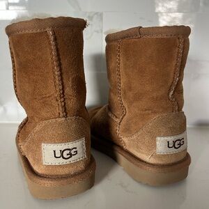 UGG Tan Suede Ankle Boots